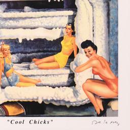 Cool Chicks by De La Nuez, Nelson
