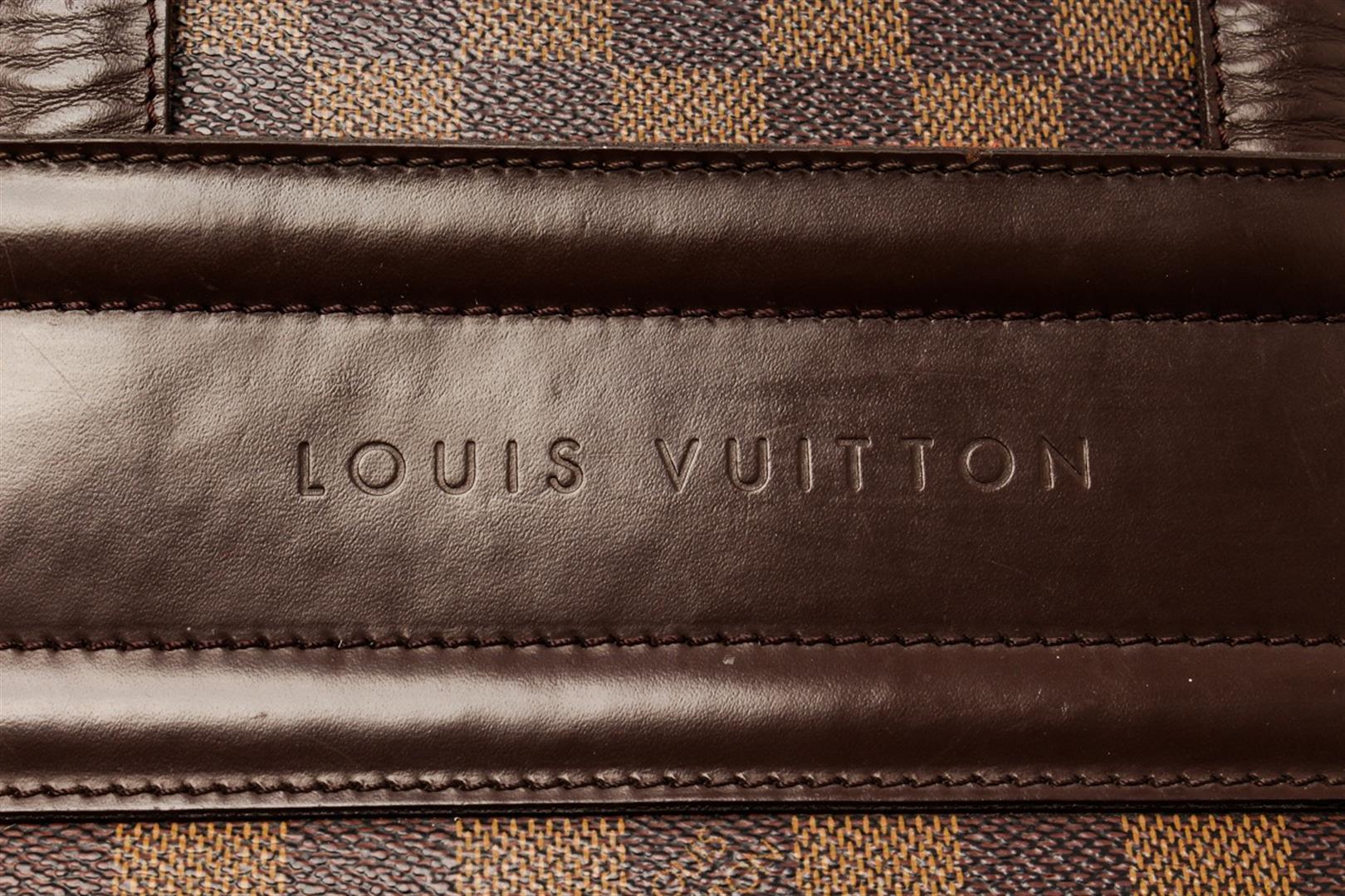 Louis Vuitton Brown Ebene Damier Parioli GM Shoulder Bag