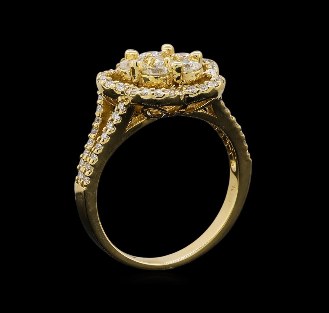 14KT Yellow Gold 1.14 ctw Diamond Ring