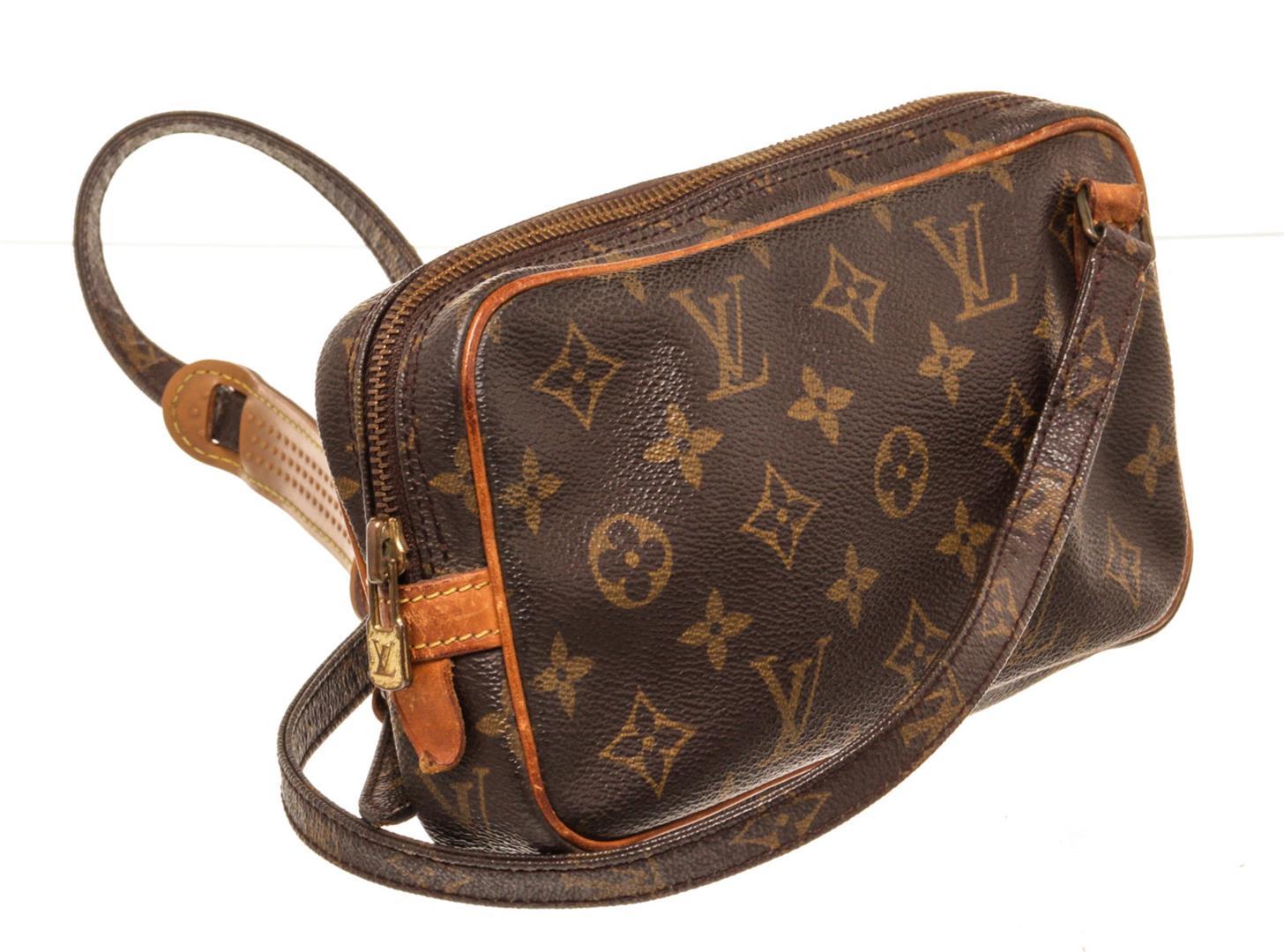 Louis Vuitton Brown Monogram Canvas Marly Bandouliere Crossbody Bag