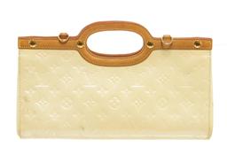 Louis Vuitton Beige Vernis Leather Roxbury Drive Handbag