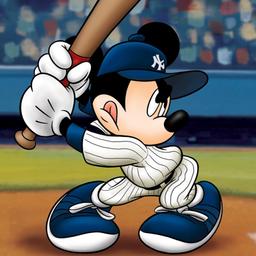 Mickey at the Plate by Disney