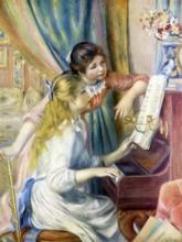 Renoir - Young Girls At The Piano [3]