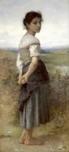 William Bouguereau - The Young Shepherdess