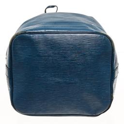 Louis Vuitton Blue Epi Leather Noe Shoulder Bag