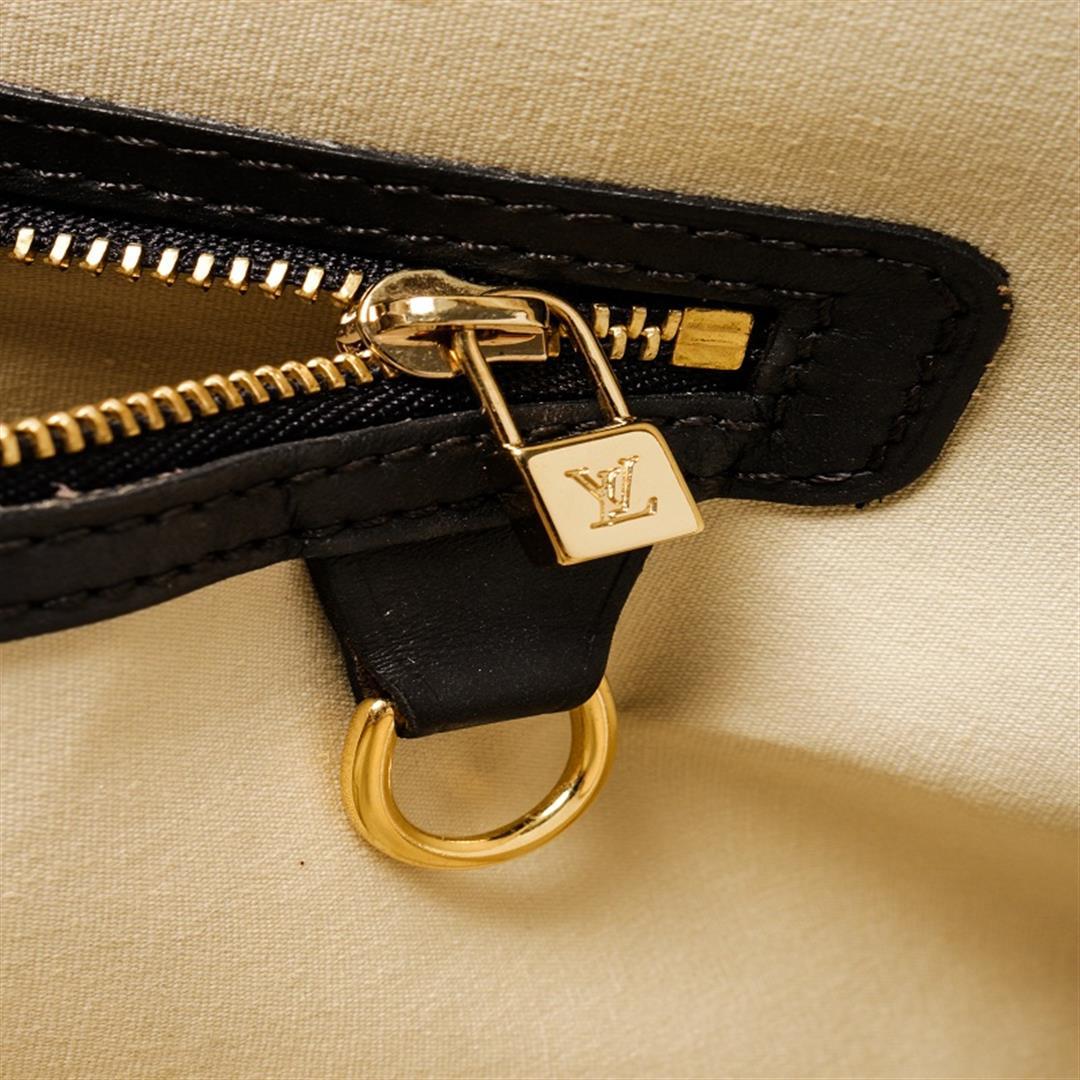 Louis Vuitton Neutrals Canvas Alma Haut Top Handle Bag