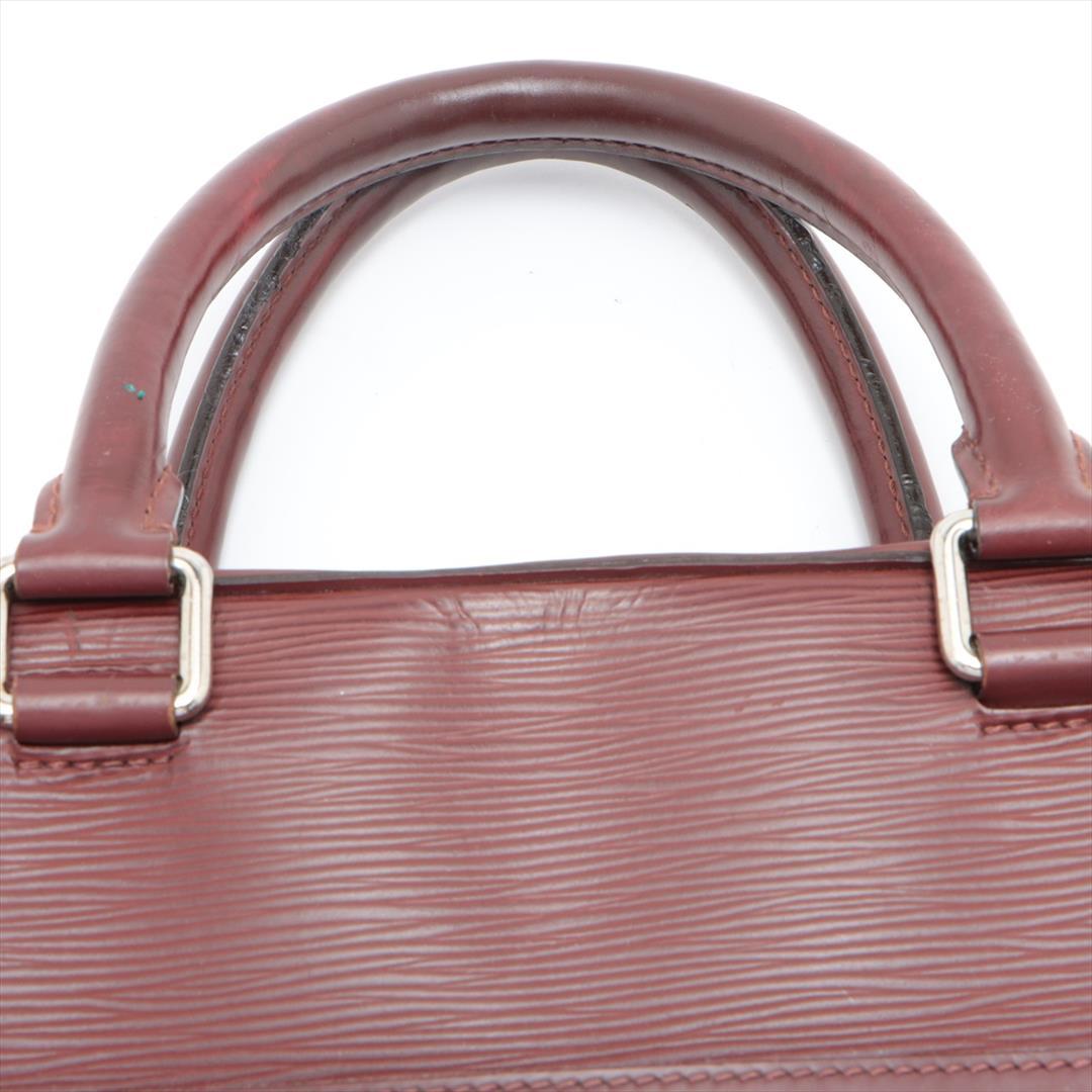 Louis Vuitton Bordeaux Epi Leather Porte Documents Business Briefcase