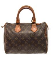 Louis Vuitton Brown Monogram Canvas Speedy 25 Cm Handbag