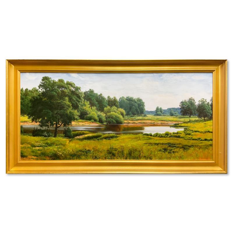 Meadow by the River by Prischepa Original
