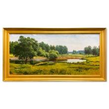 Meadow by the River by Prischepa Original