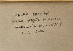 Summer In The Valley by Manor Shadian