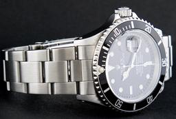 Rolex Stainless Steel 40MM Mens Submariner With Date Window