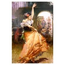 Spanish Flamenco Dancer by Pino (1939-2010)