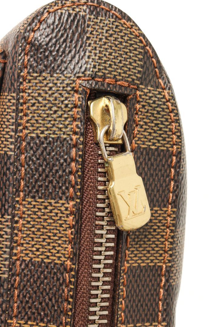 Louis Vuitton Brown Damier Ebene Canvas Geronimos Shoulder Bag