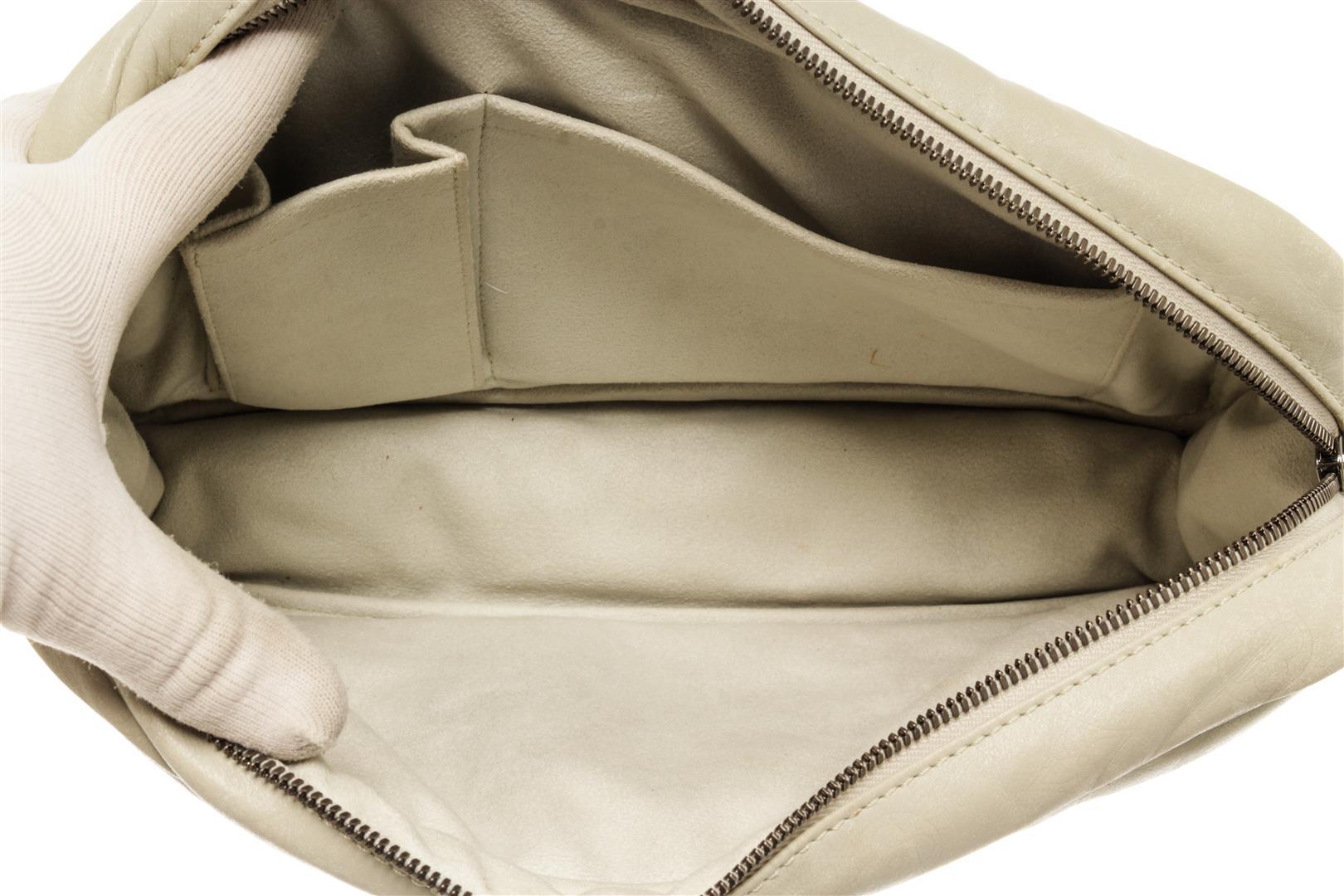 Louis Vuitton White Monogram Defile Leather Irvington Shoulder Bag