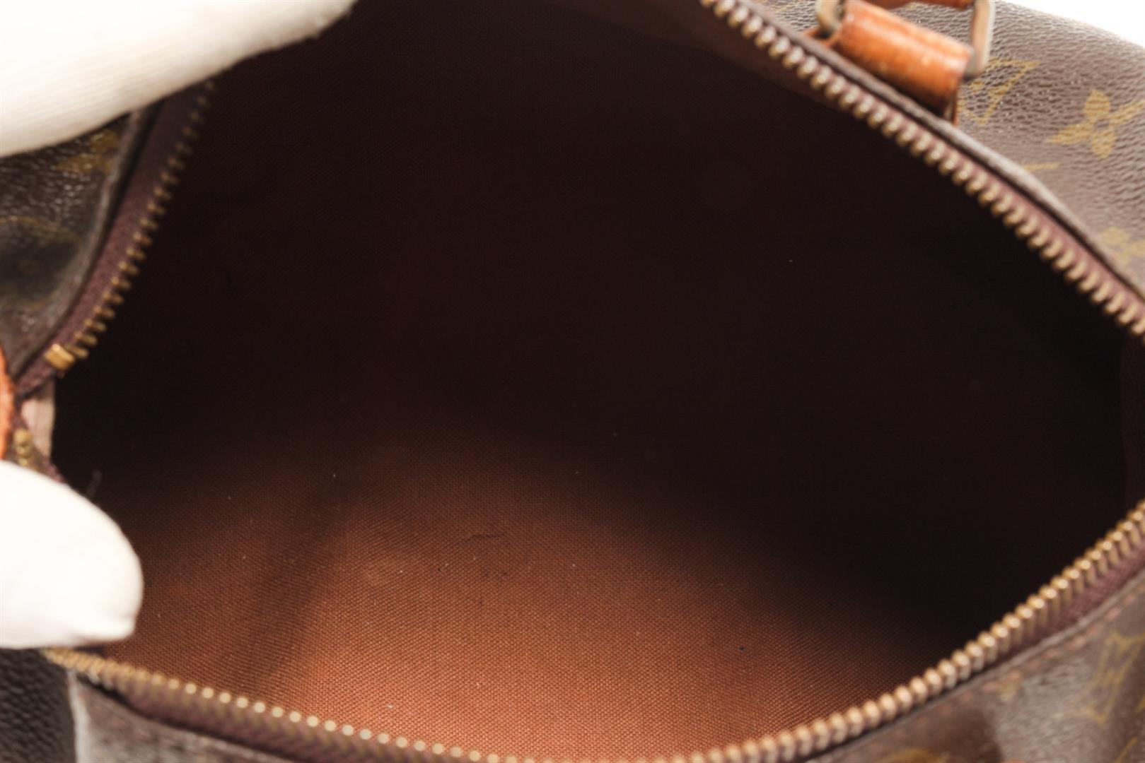 Louis Vuitton Brown Monogram Speedy 25 Handbag