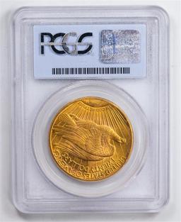 1925 $20 Double Eagle Gold Coin PCGS MS63