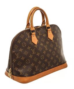 Louis Vuitton Brown Monogram Canvas Alma PM Handbag