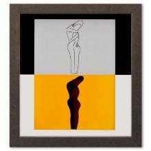 Amor - II (A, B) de la serie Graphismes 3 by Vasarely (1908-1997)
