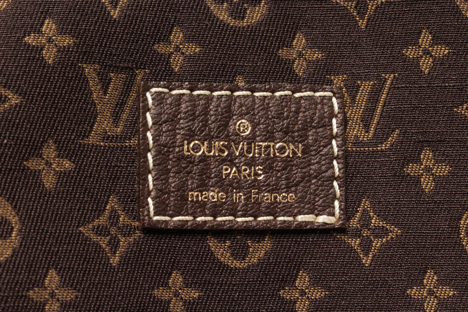 Louis Vuitton Brown Monogram Mini Lin Saumur 30 Ba