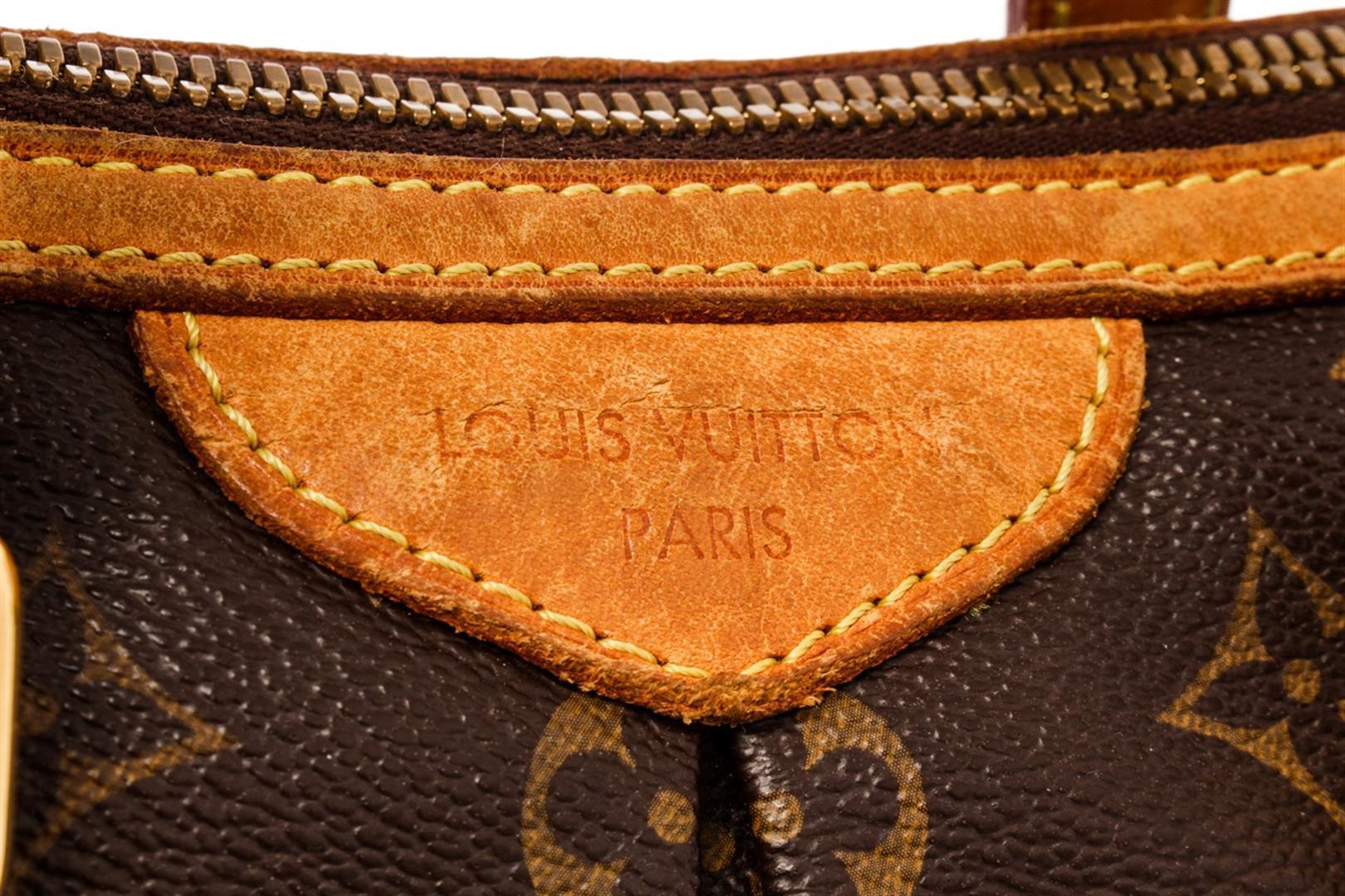 Louis Vuitton Brown Monogram Palermo PM Shoulder Bag