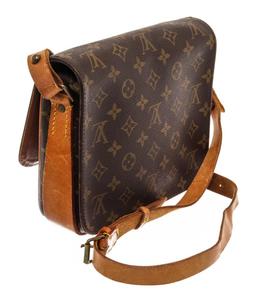 Louis Vuitton Brown Monogram Cartouchierï¿½ MM Messenger Bag