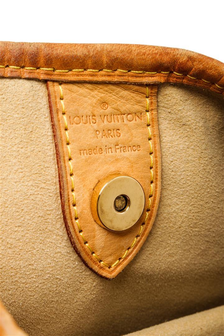Louis Vuitton Brown Monogram Galliera PM Hobo Bag