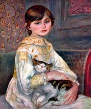 Renoir - Portrait Of Mademoiselle Julie Manet