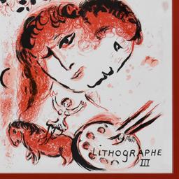 Lithographe III by Chagall (1887-1985)
