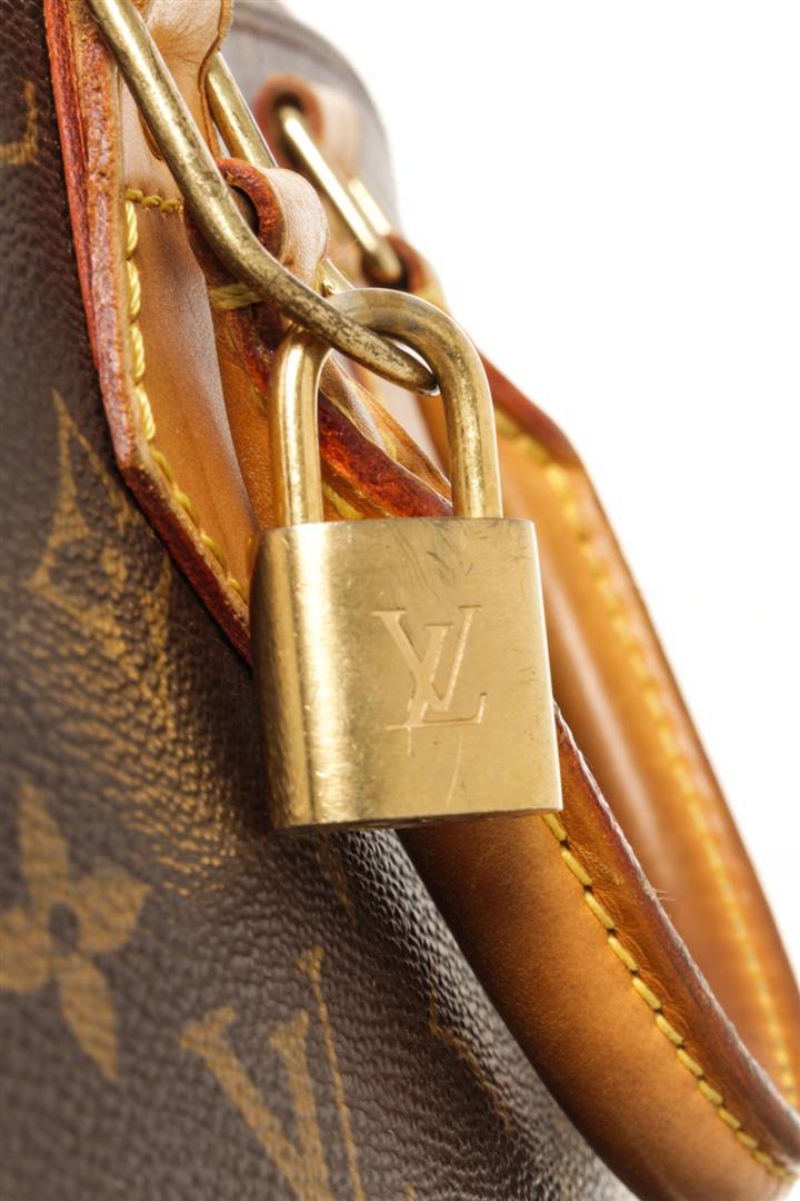 Louis Vuitton Brown Monogram Canvas Alma PM Bag