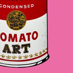 Tomato Pop (Pink) by Mr Brainwash