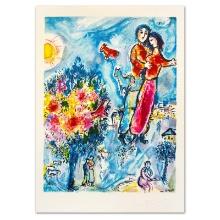Entre L'hiver Et Le Printemps by Chagall (1887-1985)