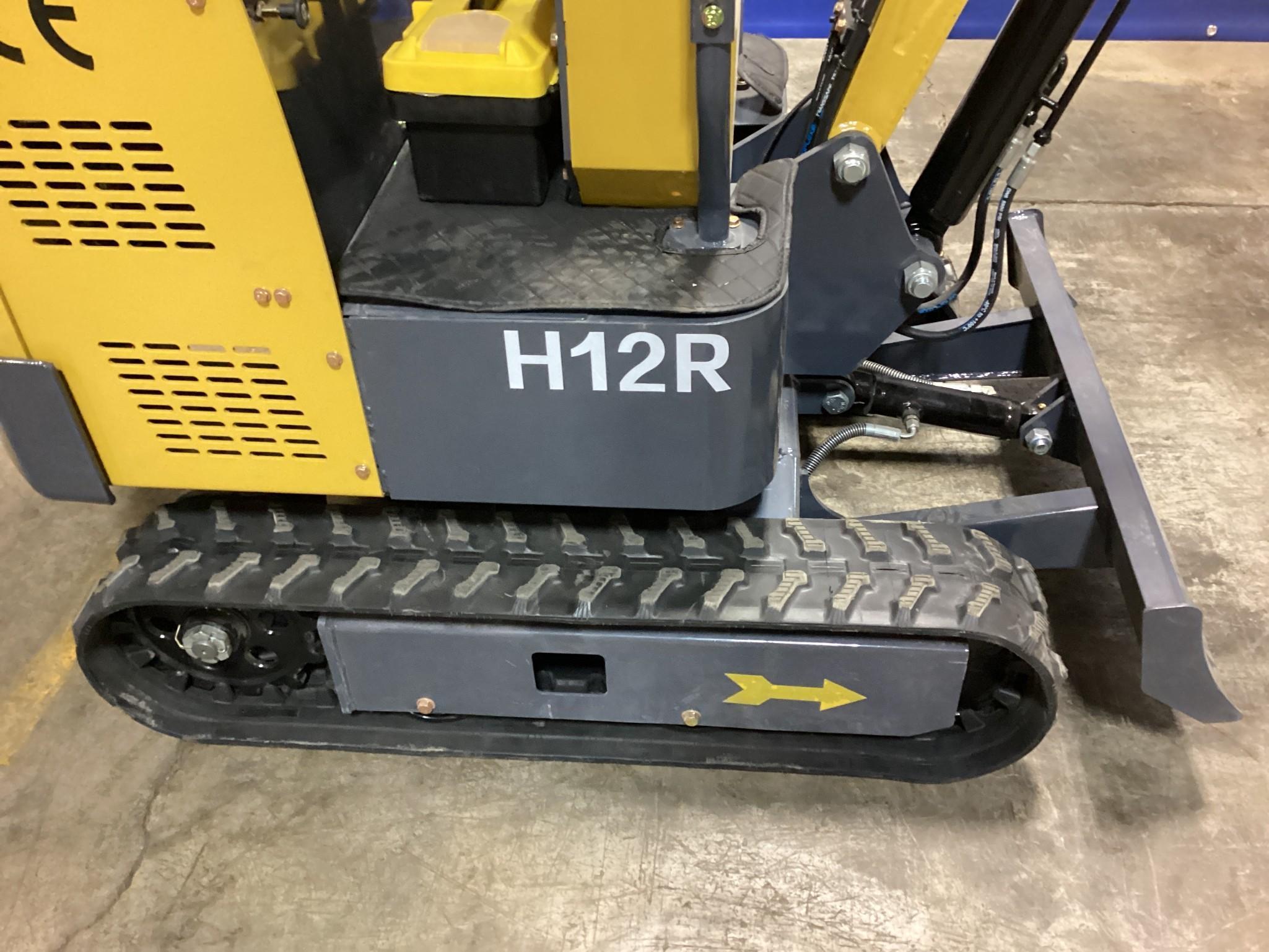 New Unused AGT Industrial Model H12R Mini Excavator