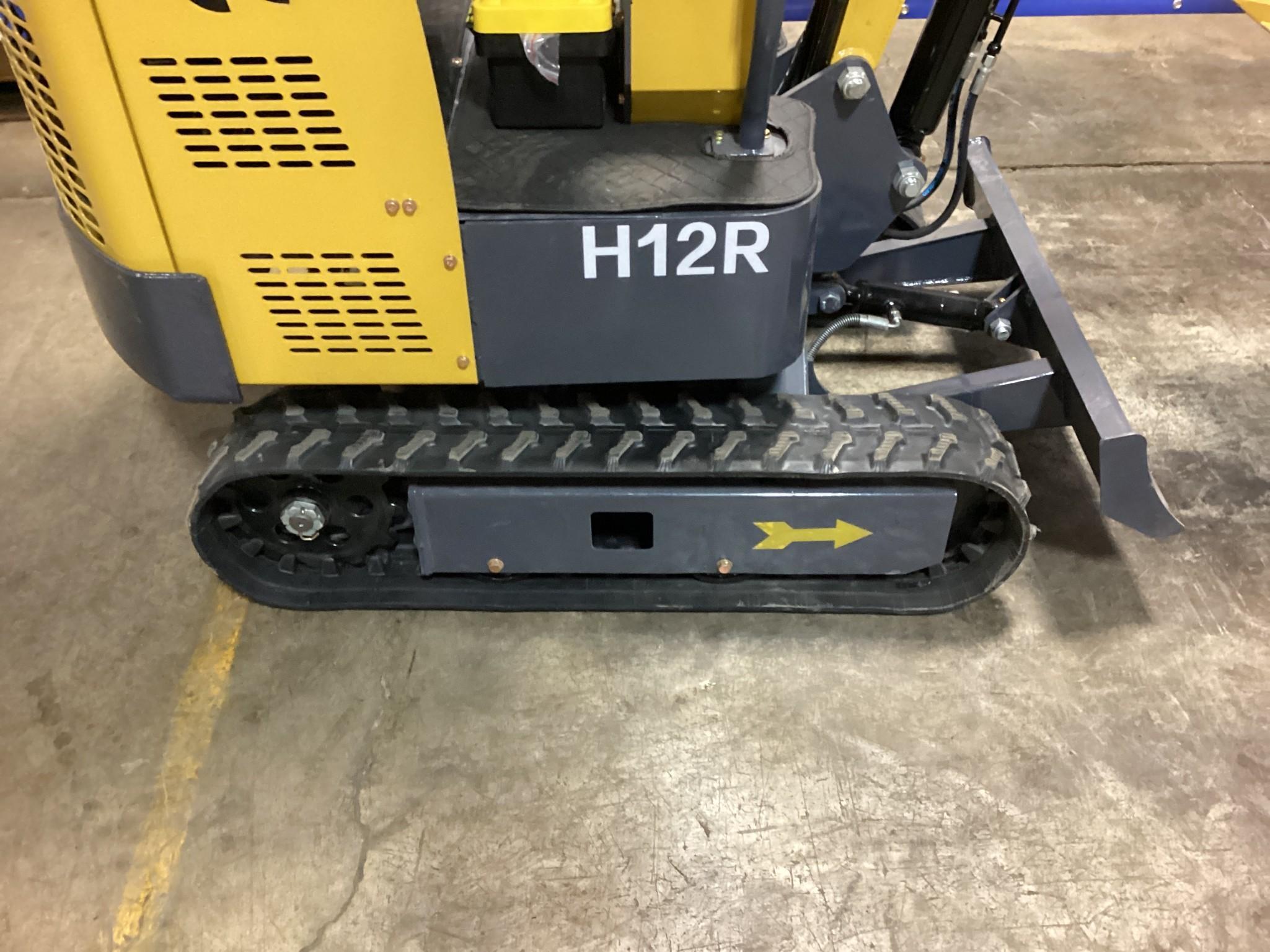 New Unused AGT Industrial Model H12R Mini Excavator