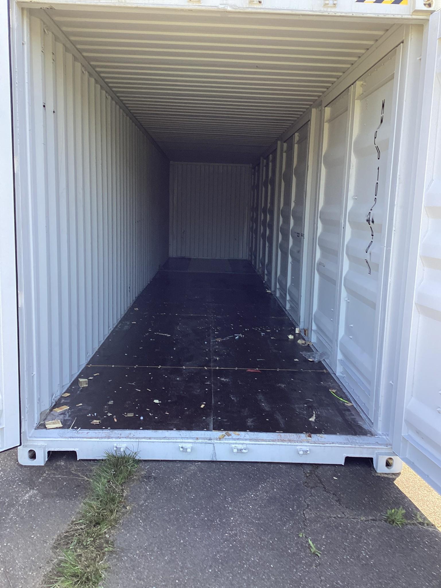New 1 Trip High Cube Multi Door 40' Shipping Container