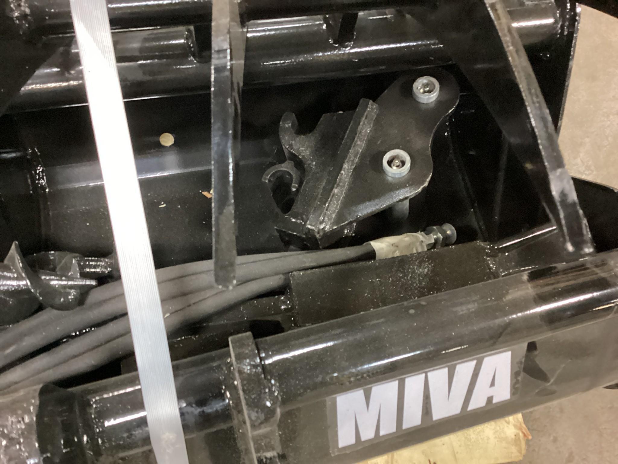 New Unused Miva 9 Pc Mini Excavator Attachment Set,