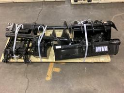 New Unused Miva 9 Pc Mini Excavator Attachment Set,