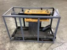 New Unused AGT Model PD680-PZ Hydraulic Drop Hammer/ Post Pounder Skid Loader Attachment