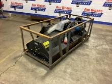 New Unused Mower King Model SSEFGC175 Hydraulic Flail Mower Skid Loader Attachment