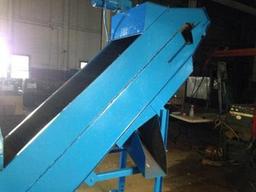 8' Infeed Conveyor W/ Magnetic Head Pulley