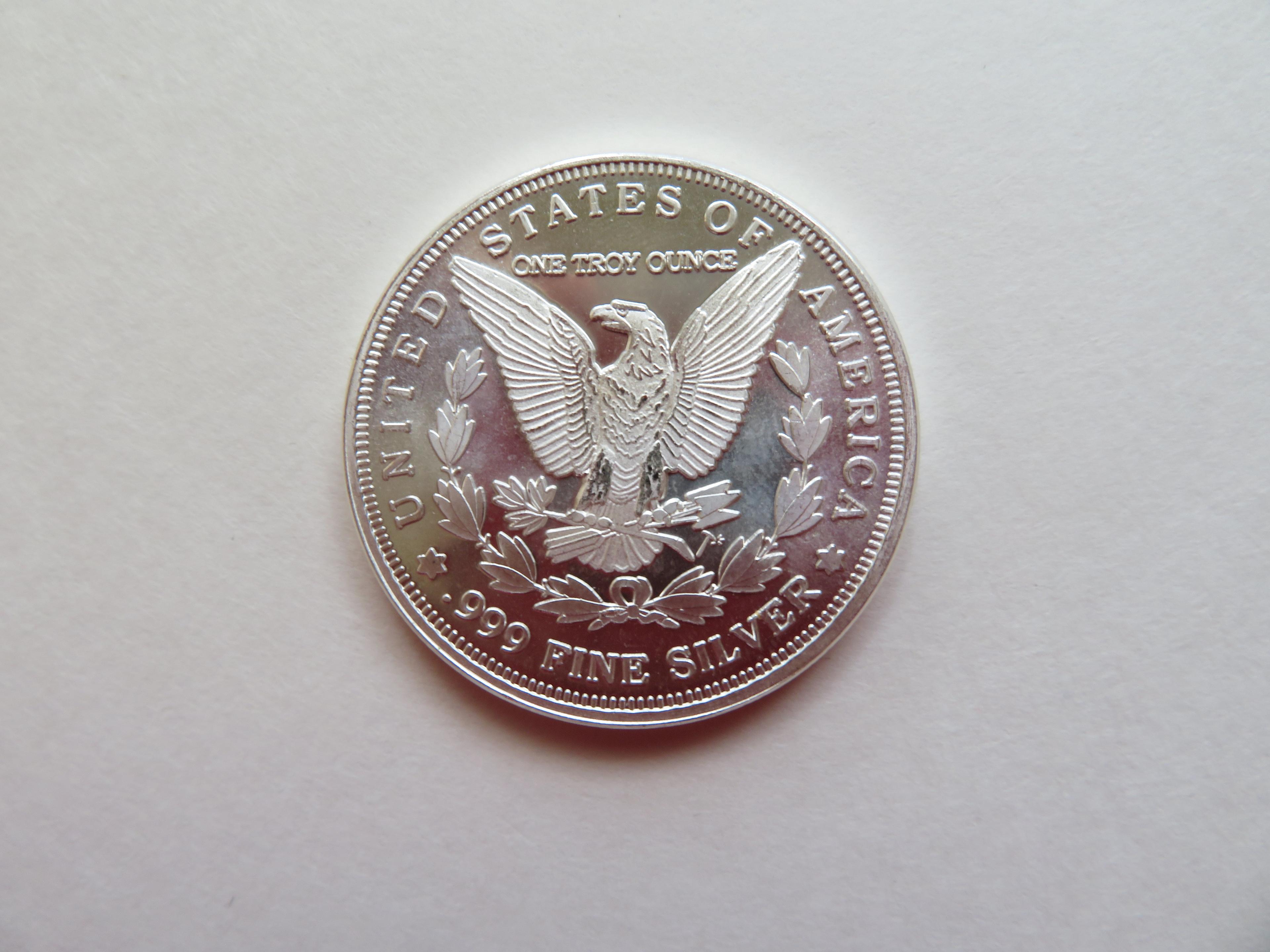 U.S. Morgan Dollar Silver Round