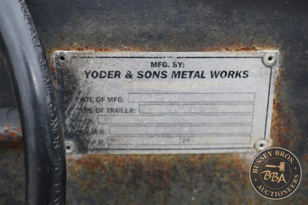2000 YODER & SONS 26147
