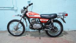 1972 Suzuki TC125 Motorcycle