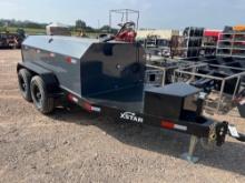 Unused 990 Gallon Fuel Trailer with 15 GPM Pump, Filter, Hose and Nozzle VIN 39710
