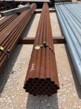 888' of 2 3/8"OD X 24' Pipe (37 Joints) - SOLD BY THE FOOT 888 TIMES THE MONEY MUST TAKE ALL