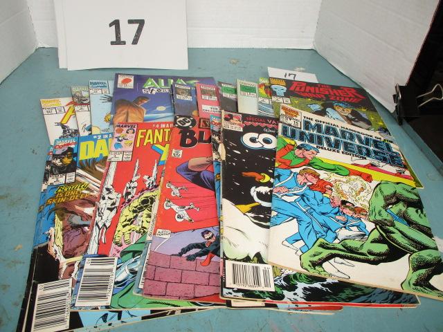 lot of 22 comic books