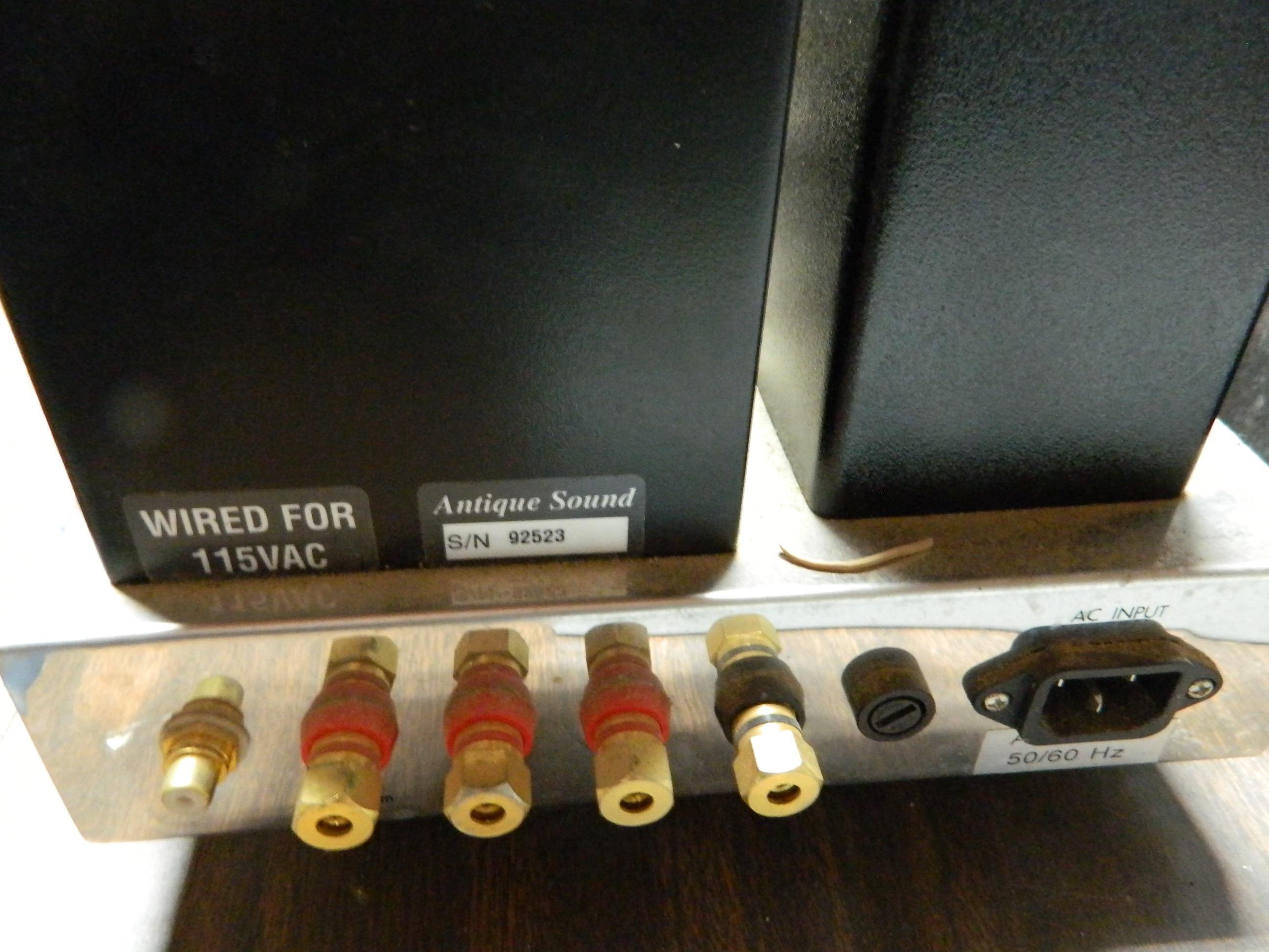 Antique Sound USA Model 106 Power Amplifier