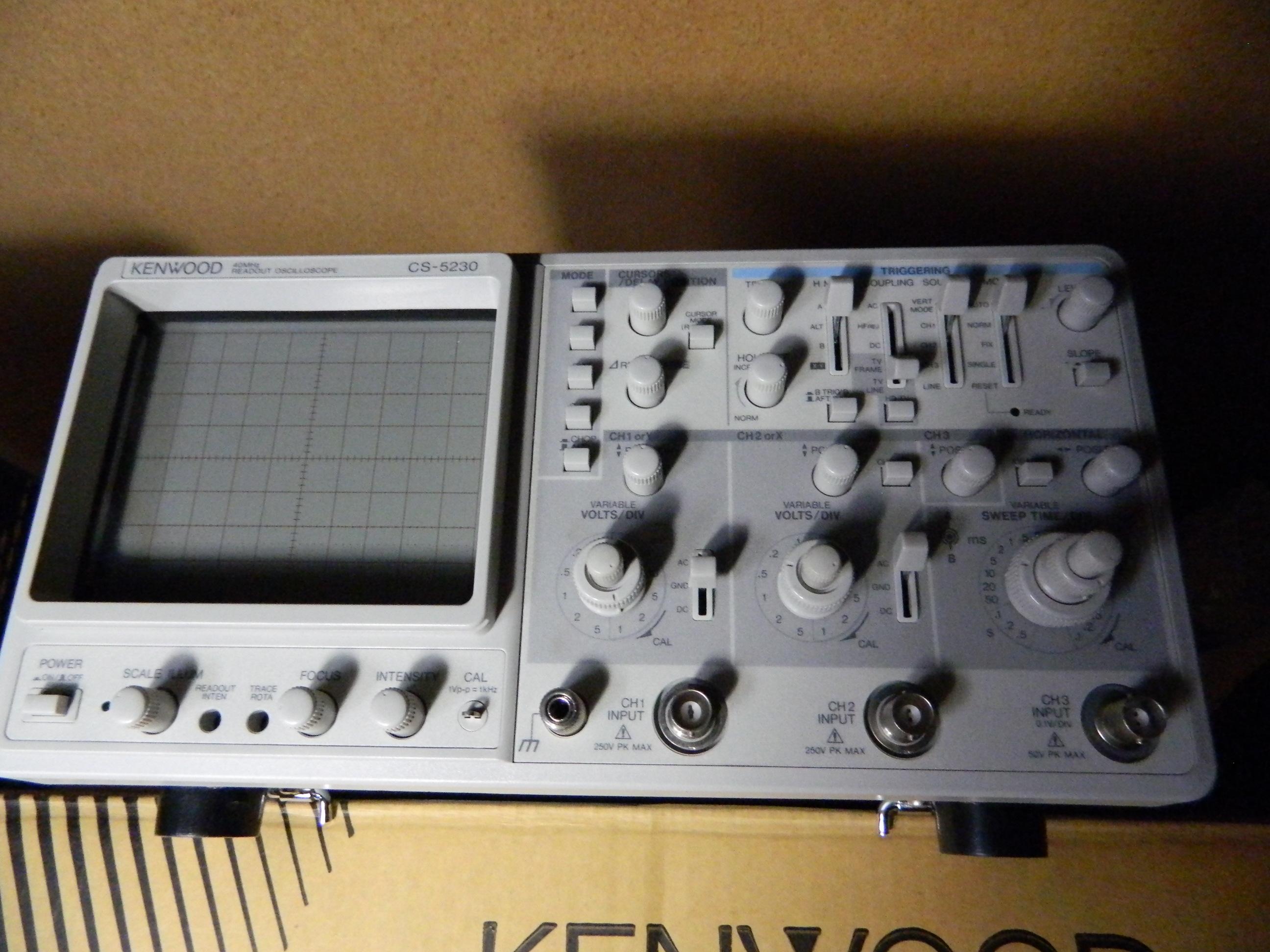 Kenwood Oscilloscope Model CS-5230