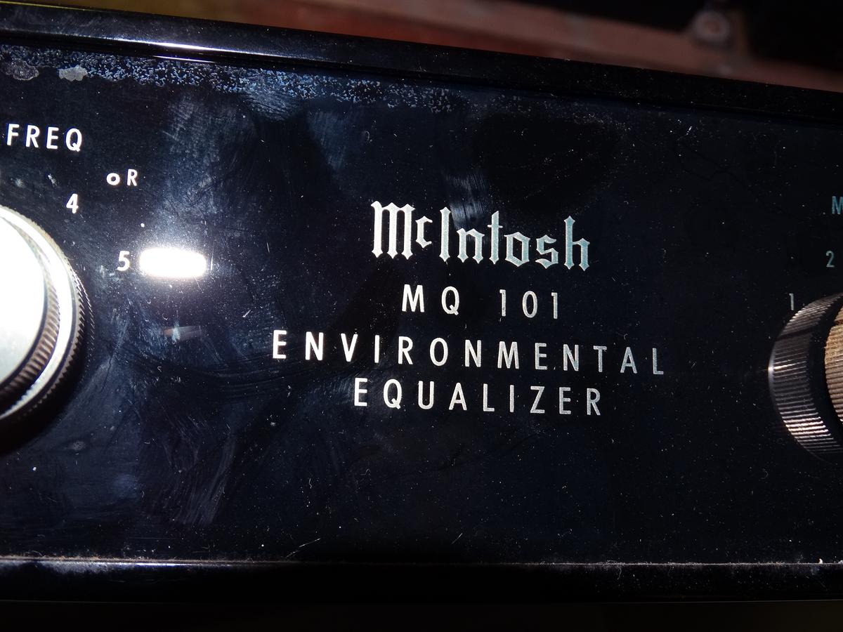 McIntosh Equalizer, Compensator, Amplifier (3-Piece Lot)