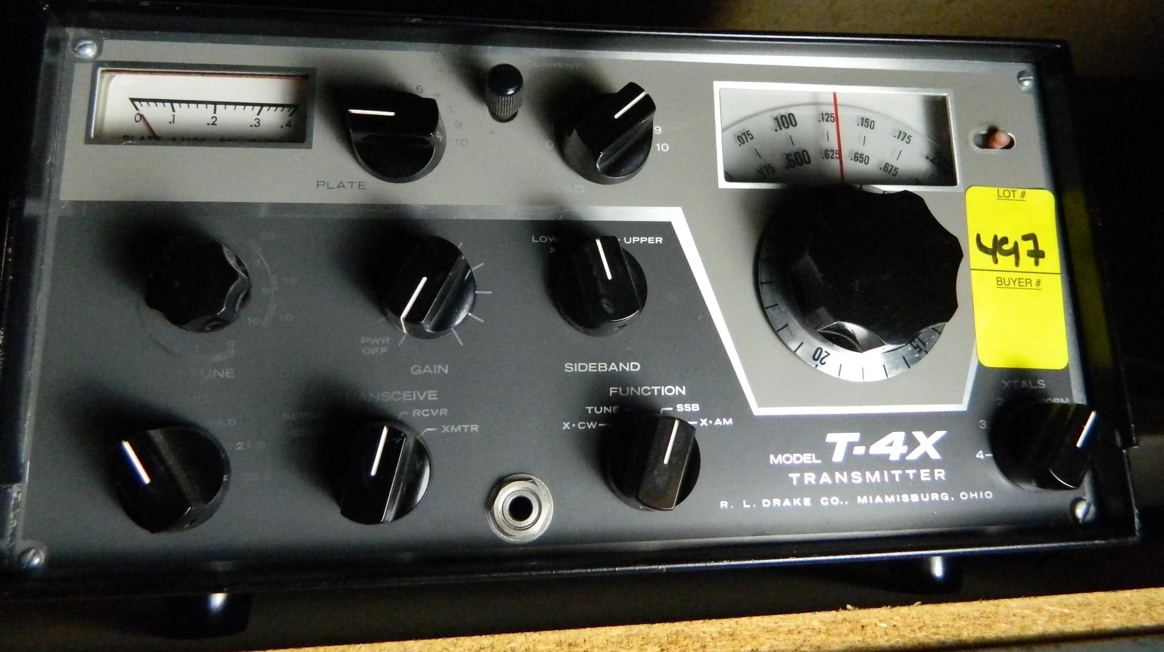 R.L. Drake Transmitter T-4X